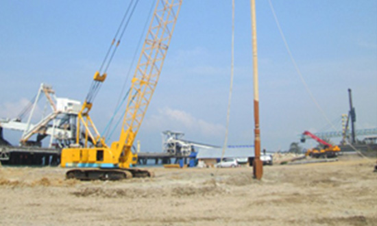 Ground Improvement Project of Vibroflotation Gravel Pile in Tarahan Port Phase 5, Indonesia