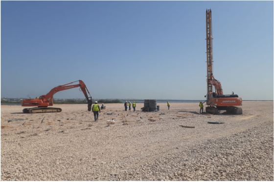 Soft Foundation Treatment Project for National Key Public Sewage and Drainage Conveyance Project in 