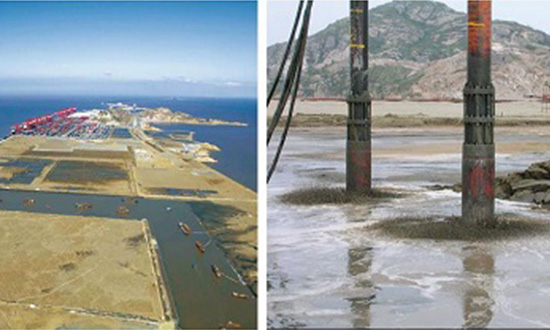 Yangshan Deepwater Port Hydraulic Reclamation Foundation Treatment Project
