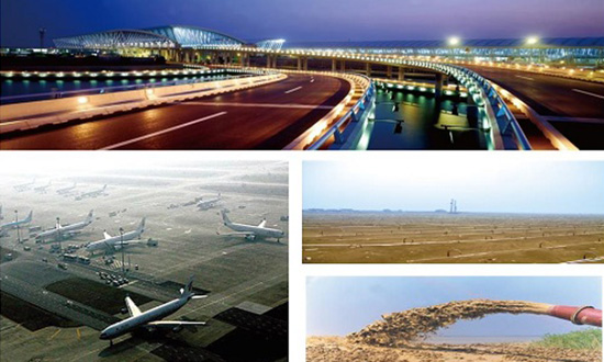 The Project of 2nd, 3rd, 4th Runways of Pudong International Airport